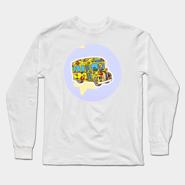 Magic School Bus Long Sleeve T-Shirt by VinylPatch